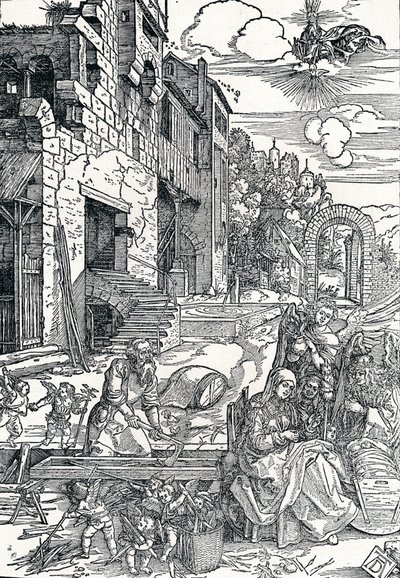 Den hellige familie i Egypt, c1501-1502, 1906 av Albrecht Dürer