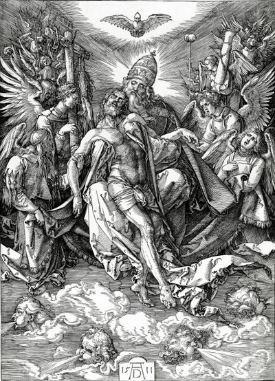 Den hellige treenighet, 1511 av Albrecht Dürer