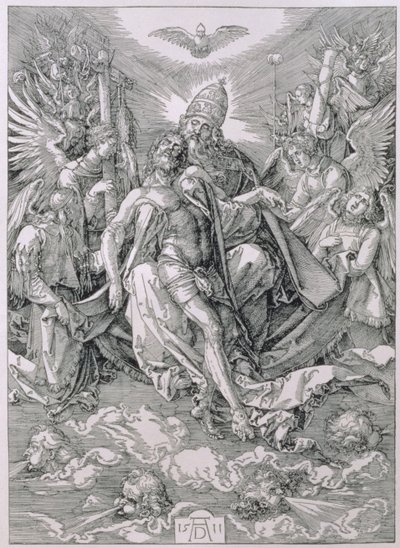 The Holy Trinity, pub. 1511 av Albrecht Dürer
