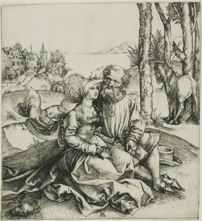 Det dårlige sammensatte paret av Albrecht Dürer