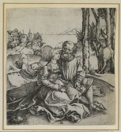 The Ill Assorted Couple, ca. 1495 av Albrecht Dürer