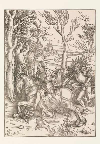 Ridderen og Landsquenet av Albrecht Dürer