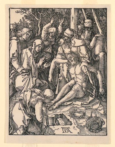 The Lamentation, fra The Little Passion-serien av Albrecht Dürer