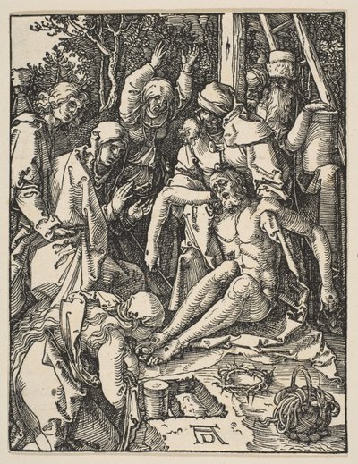The Lamentation, fra The Small Passion, ca. 1509. av Albrecht Dürer