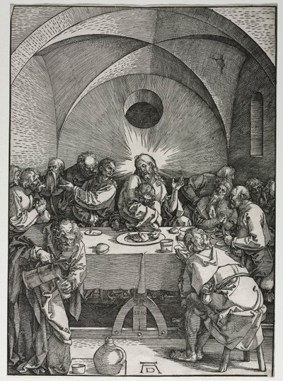 The Large Passion: The Last Supper, 1510. av Albrecht Dürer