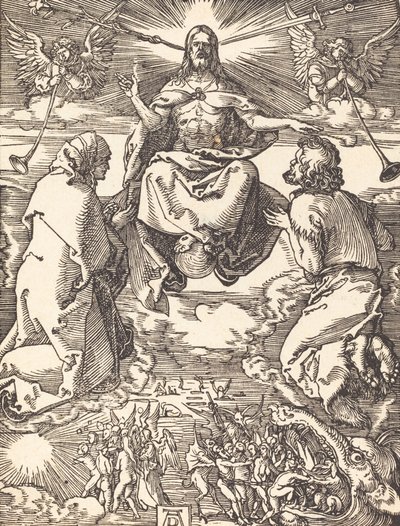 Den siste dommen, sannsynligvis ca. 15091510. av Albrecht Dürer