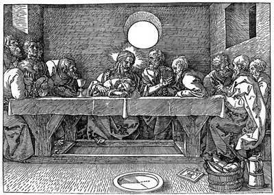 Nattverden, 1523, 1936 av Albrecht Dürer