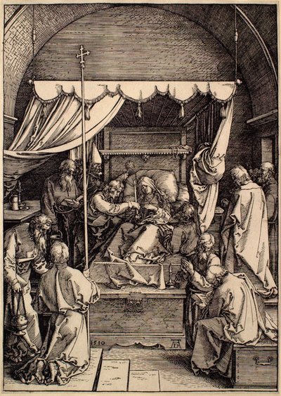 Jomfru Marias liv: Jomfru Marias død av Albrecht Dürer