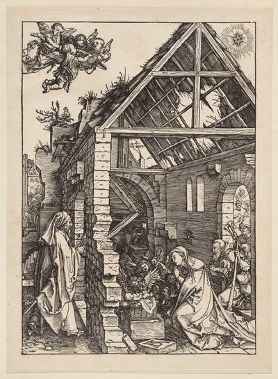Jomfru Marias liv: Jesu fødsel av Albrecht Dürer
