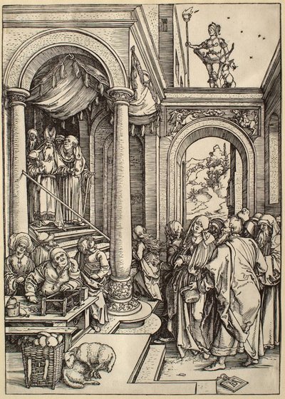 Jomfru Marias liv: Marias fremstilling i tempelet av Albrecht Dürer