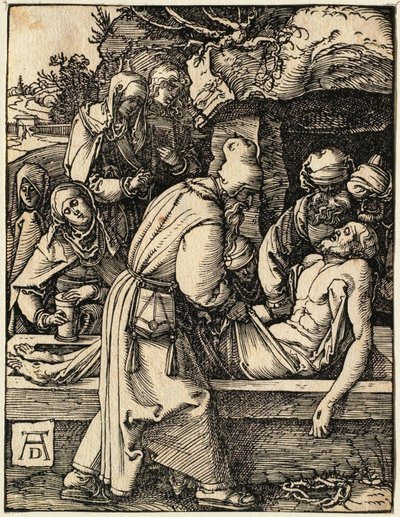 Den lille pasjonen: Nedtagelsen fra korset av Albrecht Dürer