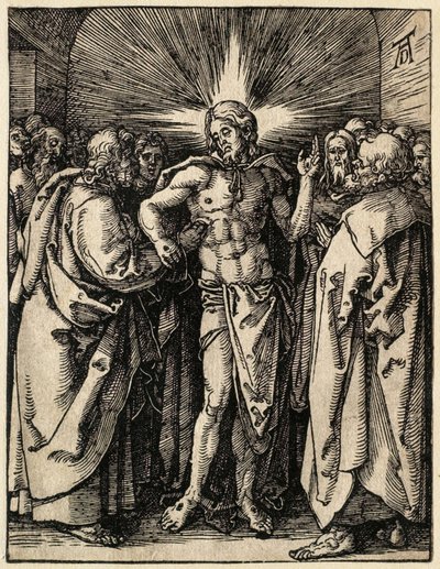Den lille pasjonen: Den tvilende Thomas av Albrecht Dürer