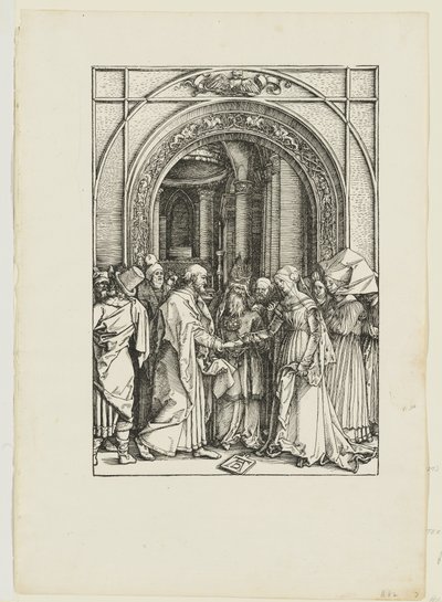 Jomfru Marias bryllup av Albrecht Dürer