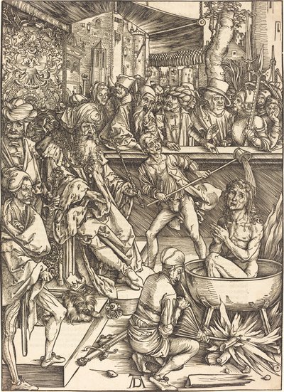Saint Johns martyrium av Albrecht Dürer