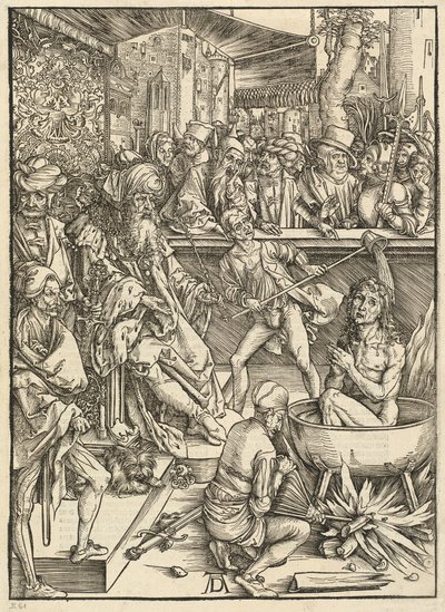 Saint Johns martyrium av Albrecht Dürer