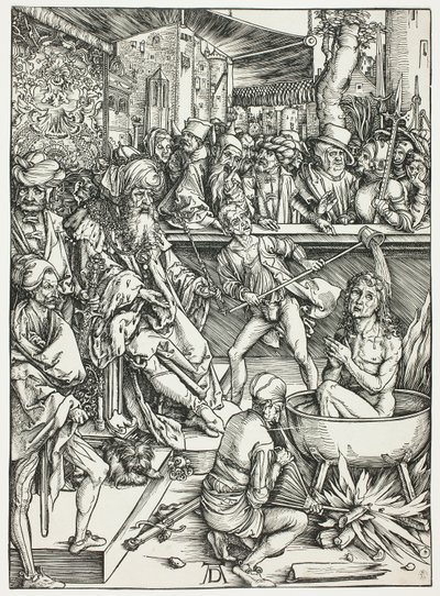 The Martyrdom of Saint John, fra The Apocalypse av Albrecht Dürer