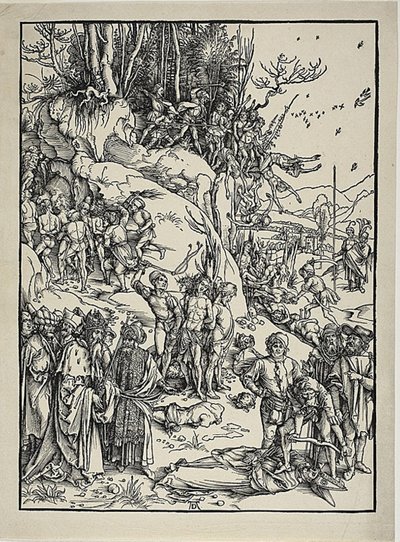De ti tusens martyrium av Albrecht Dürer