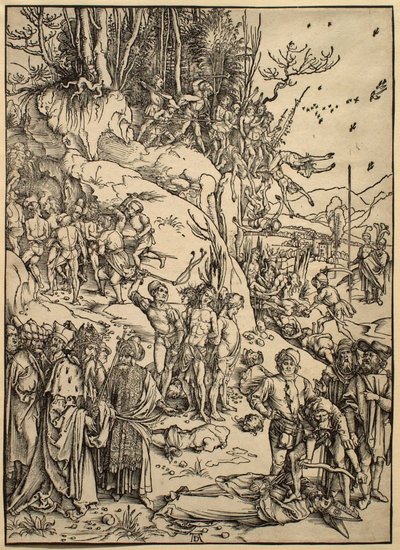 De ti tusens martyrium av Albrecht Dürer