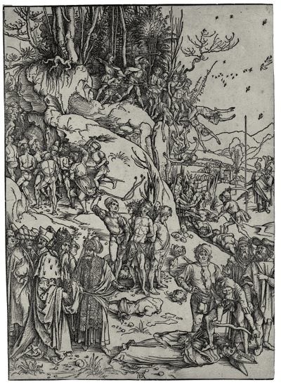 De ti tusens martyrium, 1497 av Albrecht Dürer