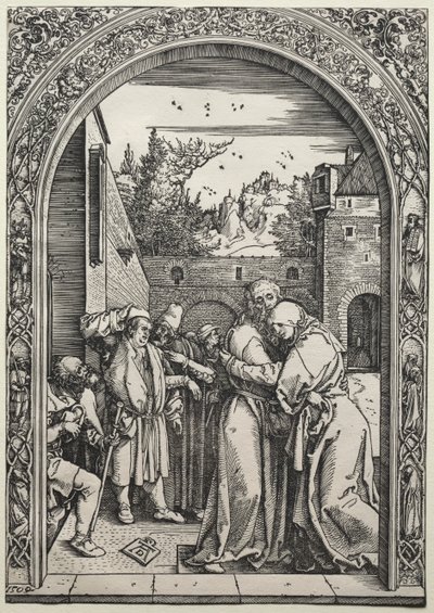 Møtet mellom Joachim og Anna ved Golden Gate av Albrecht Dürer