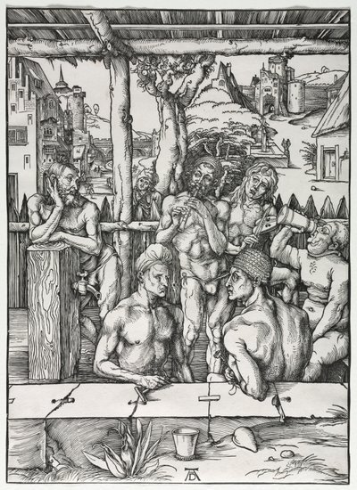 Badehuset for menn av Albrecht Dürer