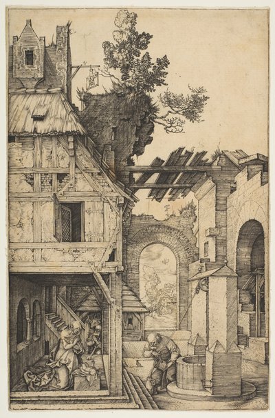 Fødselen, 1504. av Albrecht Dürer