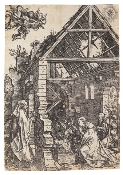 The Nativity of Christ, fra serien The Life of the Virgin, ca 1503. av Albrecht Dürer