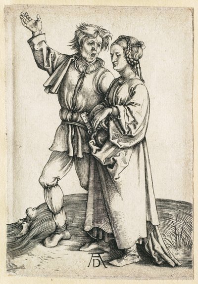 Bonden og hans kone av Albrecht Dürer