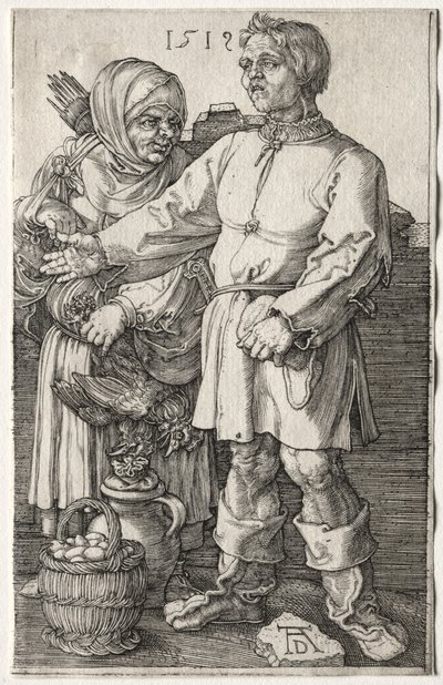 Bøndene på markedet av Albrecht Dürer