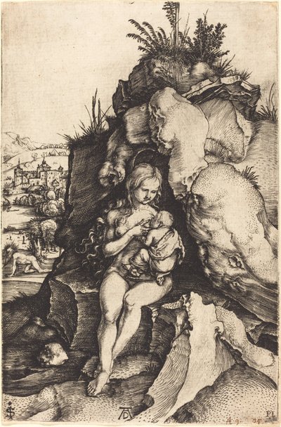Sankt Johannes Chrysostomos bot av Albrecht Dürer
