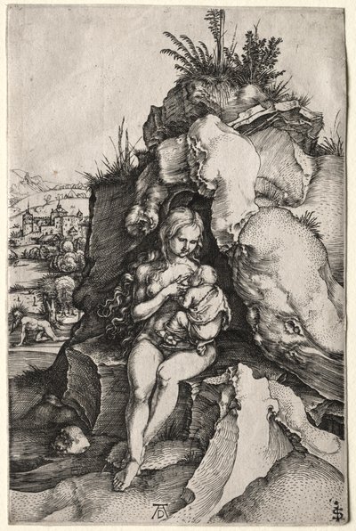 The Penance of St. John Chrysostom, ca. 1497. av Albrecht Dürer