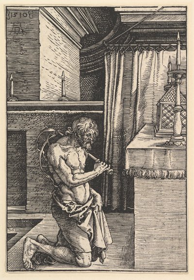 The Penitent, 1510. av Albrecht Dürer