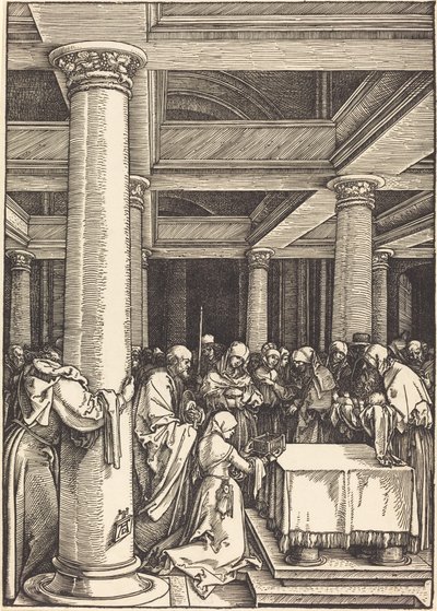 Presentasjonen av Kristus i tempelet av Albrecht Dürer