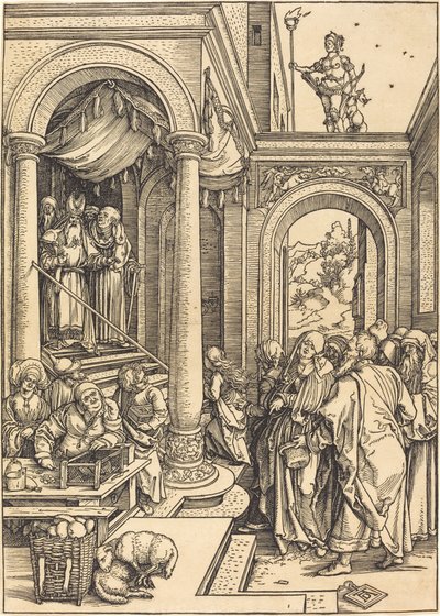 Presentasjonen av jomfruen i tempelet av Albrecht Dürer