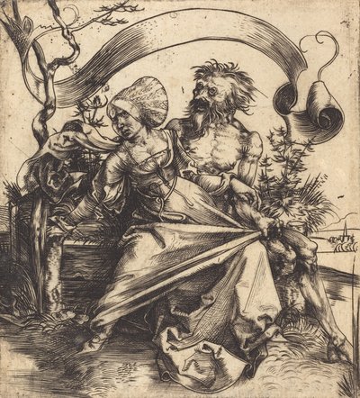 The Ravisher, ca. 1495. av Albrecht Dürer
