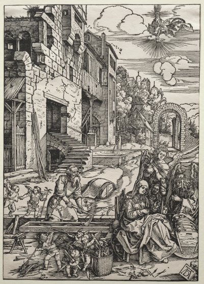 Roen i Egypt av Albrecht Dürer