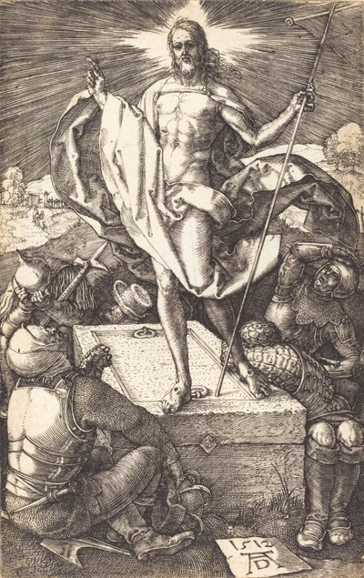 Oppstandelsen, 1512. av Albrecht Dürer