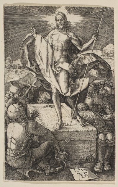 The Resurrection, fra The Passion, 1512. av Albrecht Dürer