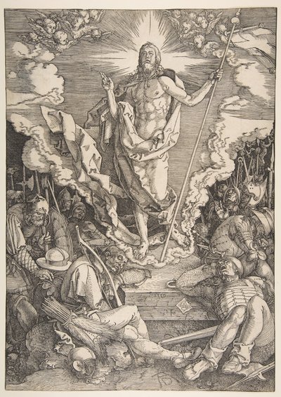 Oppstandelsen.n.d. av Albrecht Dürer