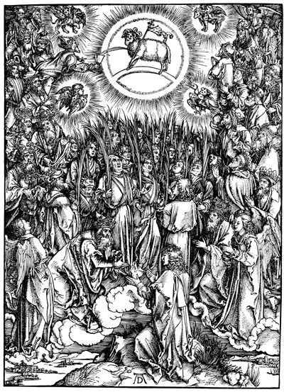 Åpenbaringen av St John Apocalypse, c1498 av Albrecht Dürer