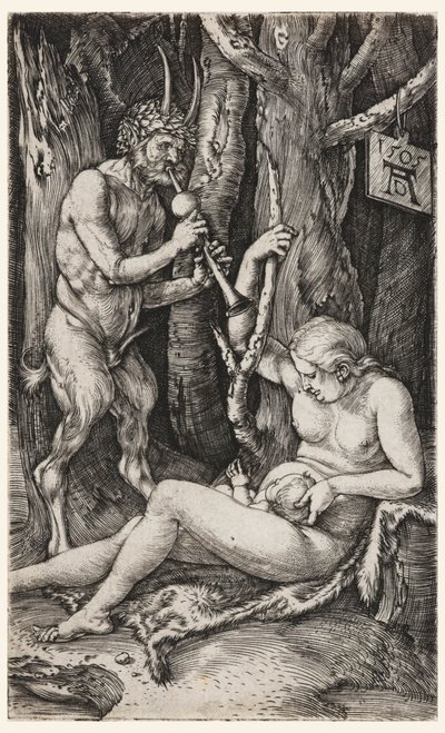 Satyrfamilien av Albrecht Dürer