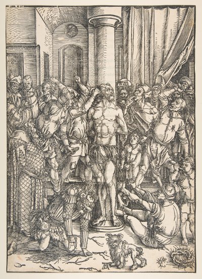 Kristi pisking.n.d. av Albrecht Dürer
