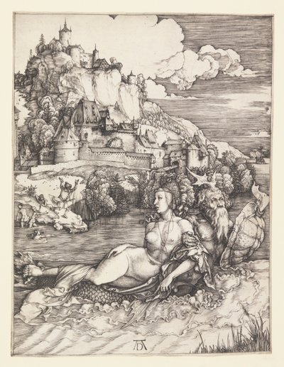 Sjømonsteret av Albrecht Dürer