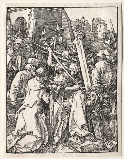 Den lille lidenskapen: Kristus som bærer korset av Albrecht Dürer