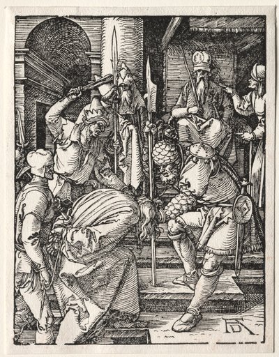 Den lille lidenskapen: Kristus før Annas av Albrecht Dürer