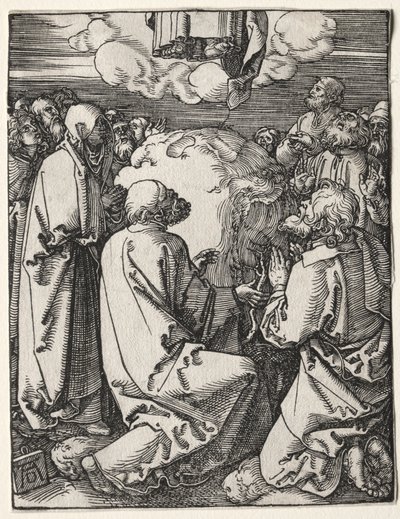 The Small Passion: The Ascension av Albrecht Dürer