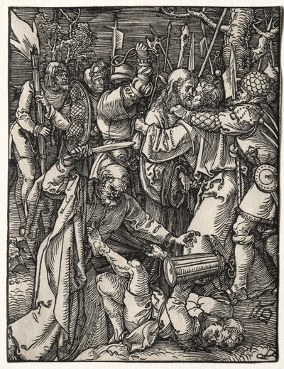 Den lille lidenskapen: Kristi svik. av Albrecht Dürer