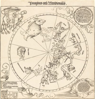 Den sørlige himmelhalvkule av Albrecht Dürer