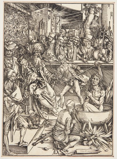 Torturen av St. Johannes evangelisten av Albrecht Dürer