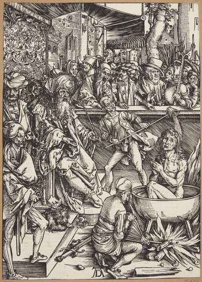 Torturen av St. Johannes evangelisten av Albrecht Dürer